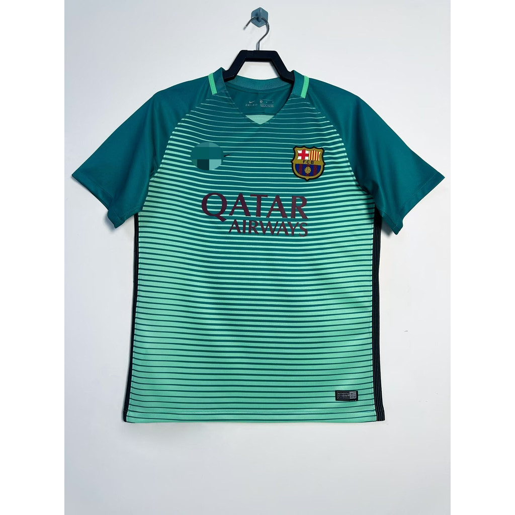ใหม่ Retro Version 1617 Barcelona 2 Away S-2XL
