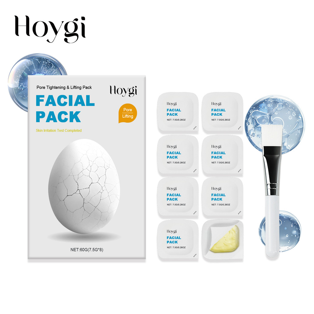 มาใหม่ทุกวัน/HOYGI Full Face Care Application Mask Exfoliating Moisturizing Improving หมองคล้ํา Gent
