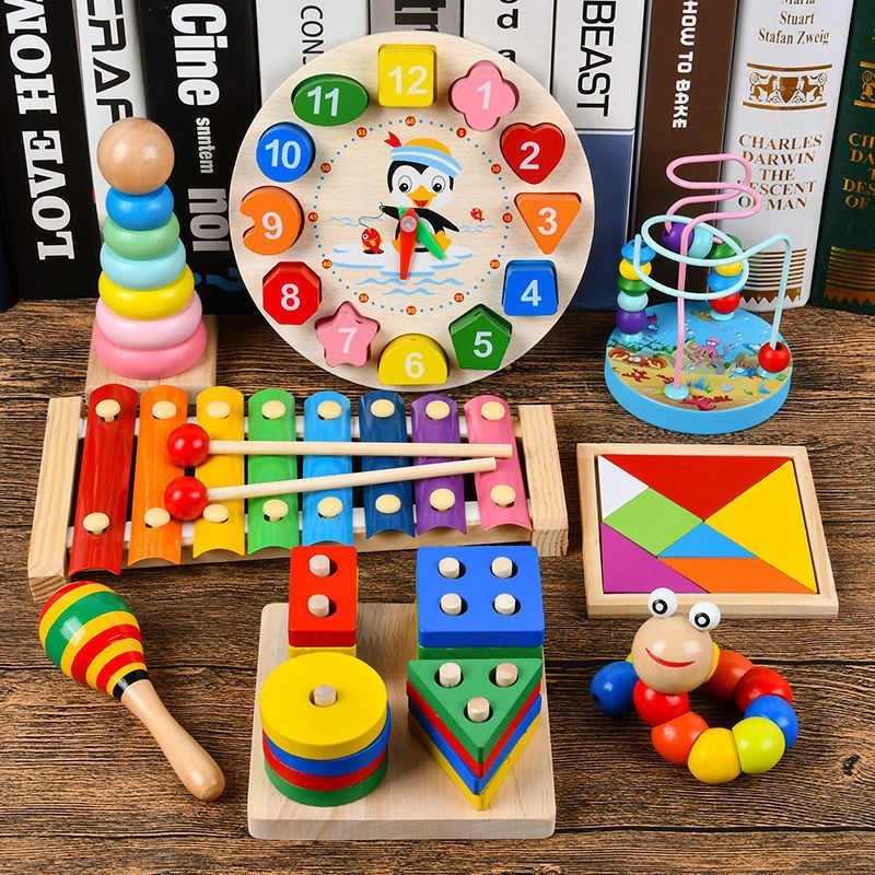 Popular~Baby educational early learning toys for infants and toddlers, boys and girls0One1Six and a 