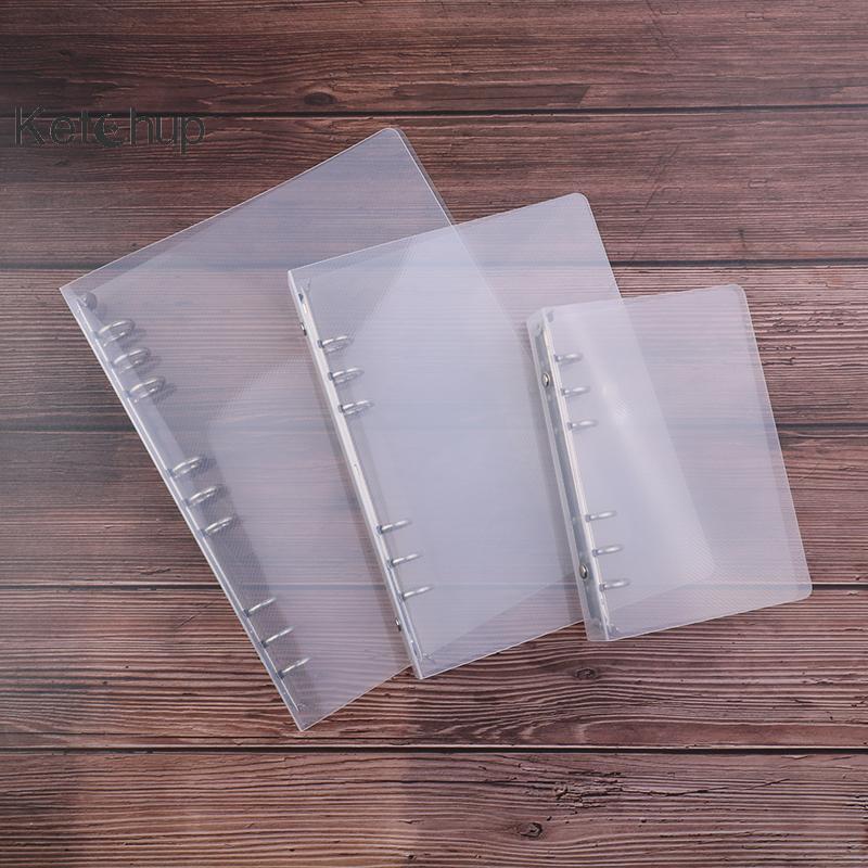 [Ktchup-t] creative transparent Twpal pp binder shell a6 a5 six-Hole b5 nine-Hole folder Nice