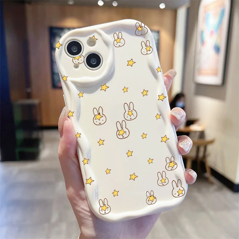 น่ารัก Miffy สําหรับ Samsung Galaxy S21 S20 Ultra Plus FE A12 A23 A22 A32 A31 A14 A02S A52 A72 5G เคสโทรศัพท์การ์ตูน INS ราคา ถูกที่สุด ดีลบีเคเค แกลเลอรีภาพที่ 3