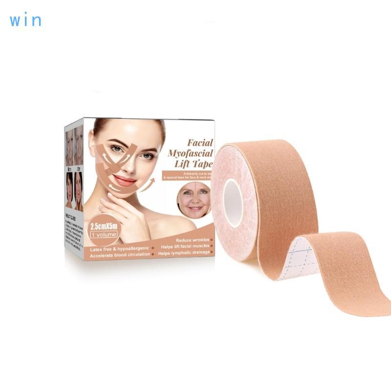 Win Facelift เทปสําหรับ Face Bands สําหรับ Double Chin ริ้วรอยยก Saggy ผิว Face Lift เทป Face Lift เ