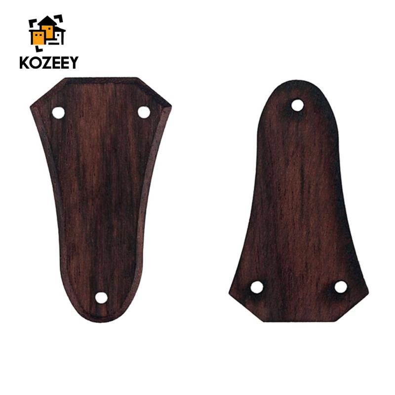 [KOZEY] 2x Guitar Truss Rod Covers สําหรับกีตาร์โปร่งทดแทน 51x29.5x1.9mm