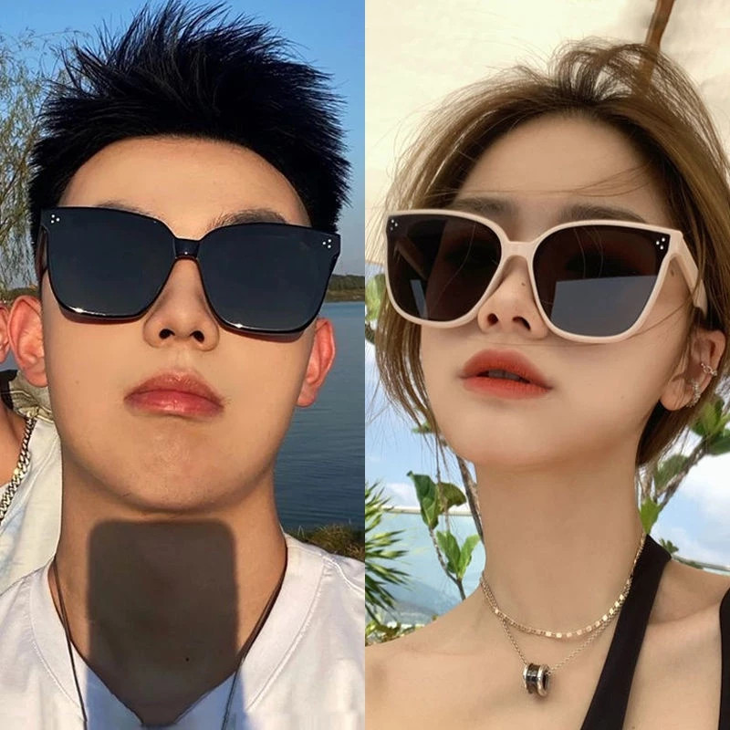 Novvia แว่นกันแดด ผู้หญิง ไฮเอนด์ ins ชาย กัน UV แว่นกันแดด กันแดด ตา