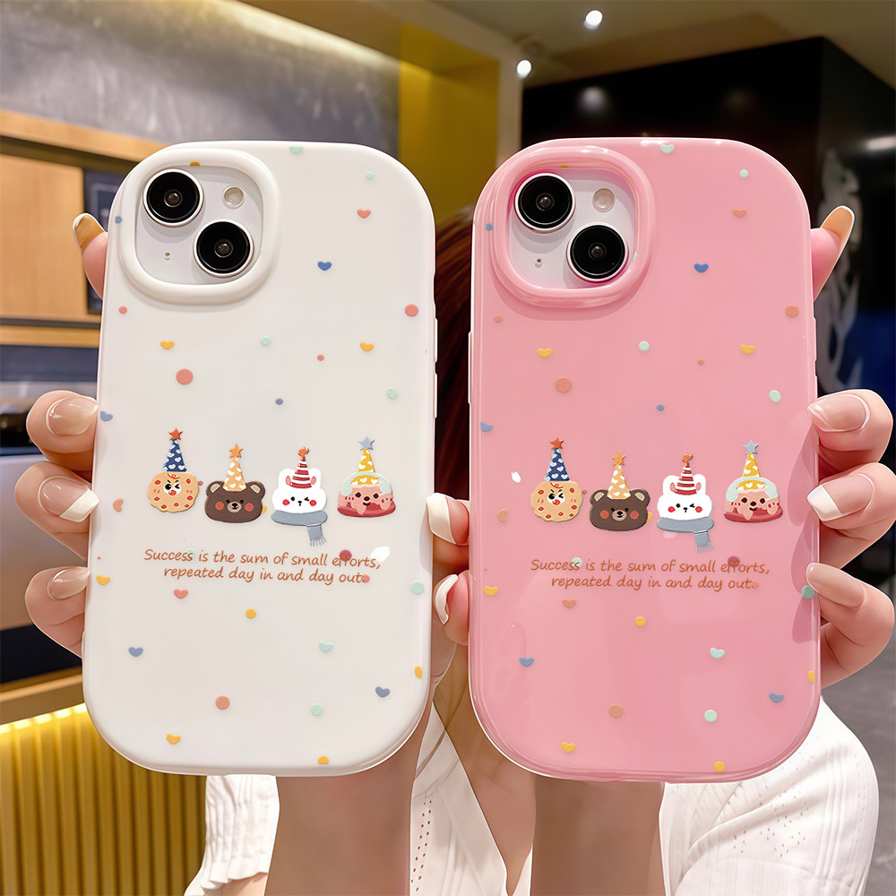 สต๊อกไทย เคสสำหรับไอโฟน15 ลายวันเกิดแอนิมอล รูปที่ 2
