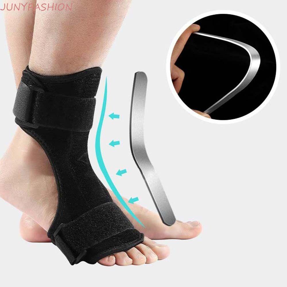 JUNYFASHION Drop Foot Orthotic Brace, Foot Care เครื่องมือ Drop Foot Orthotic Drop Foot Orthotic Adj