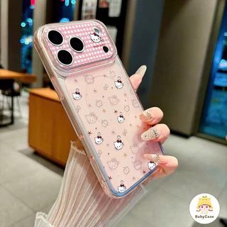 เหมาะสำหรับ IPhone 16 15 14 17 15 Plus 13 12 11 Pro Max แมววัยรุ่นหัวใจน่ารักวัสดุที่เหนือกว่ากรณีโทรศัพท์ทนตก
