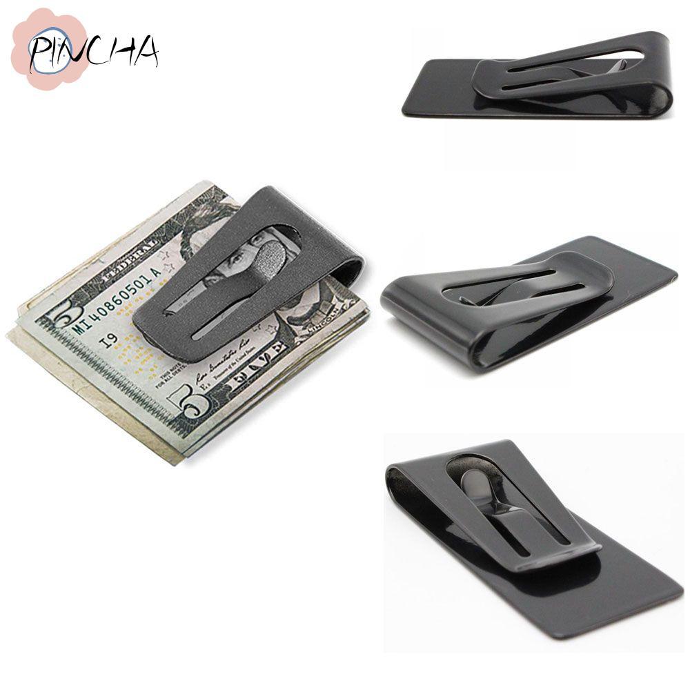 PINCHA Cash Holder Black Business Fashion Slim Wallet