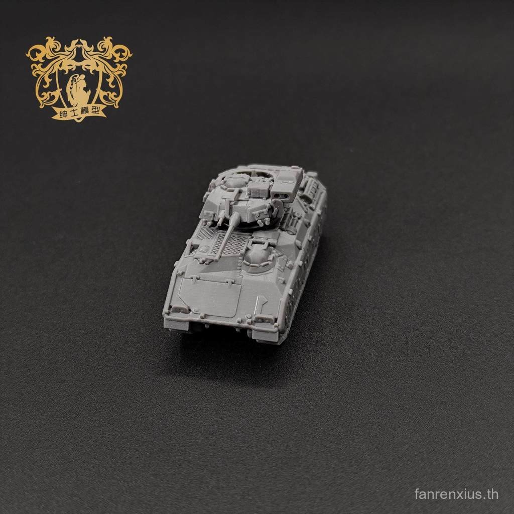 กลุ่มธรรมดา M3A1 Bradley รถหุ้มเกราะ 1/144 Scale Tank รุ่นการพิมพ์ 3D