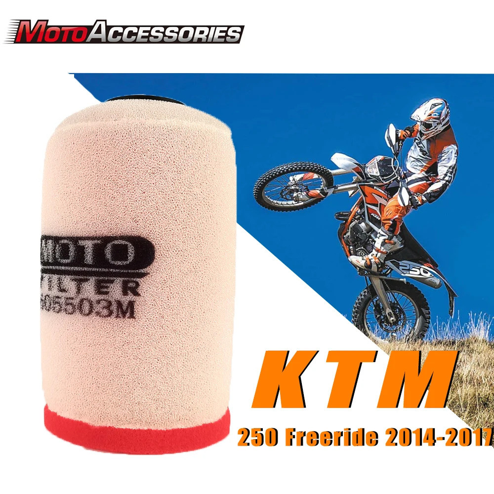 โฟมกรองอากาศ KTM EXC 250R Freeride ตัวกรองน้ํามันสําหรับ KTM Exc รถจักรยานยนต์ Ktms 250R Freeride Mo
