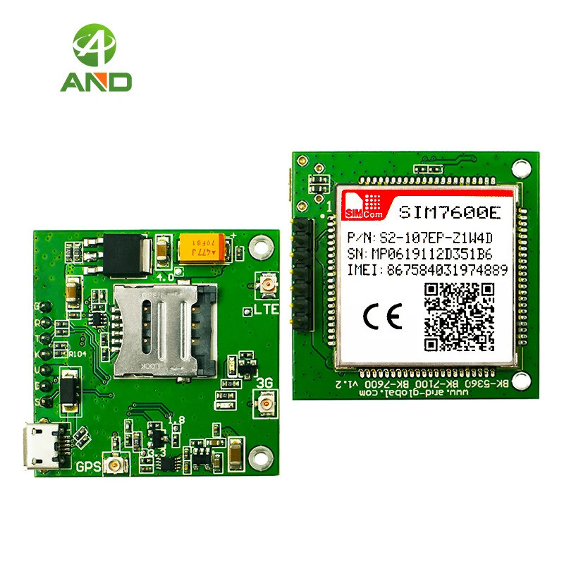 ใหม่ SIM7600E มินิบอร์ดสลายแกนบอร์ดรุ่น LTE CAT1 โมดูล