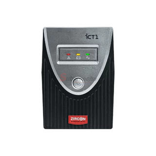 เครื่องสำรองไฟ UPS Zircon iCT1 800VA/480W
