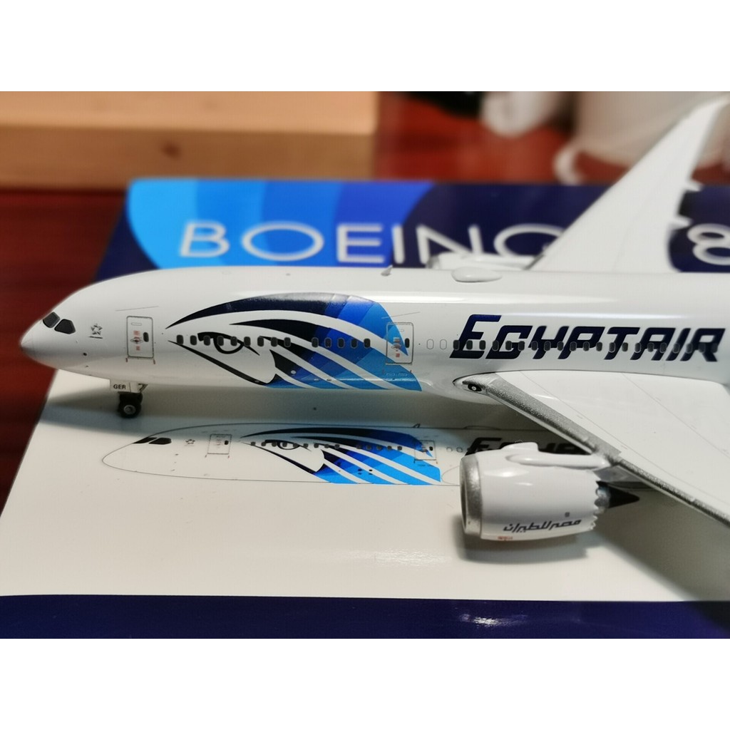 #1:: : รุ่น 400#PH埃及航空787-9 SU-GER (โรงงาน