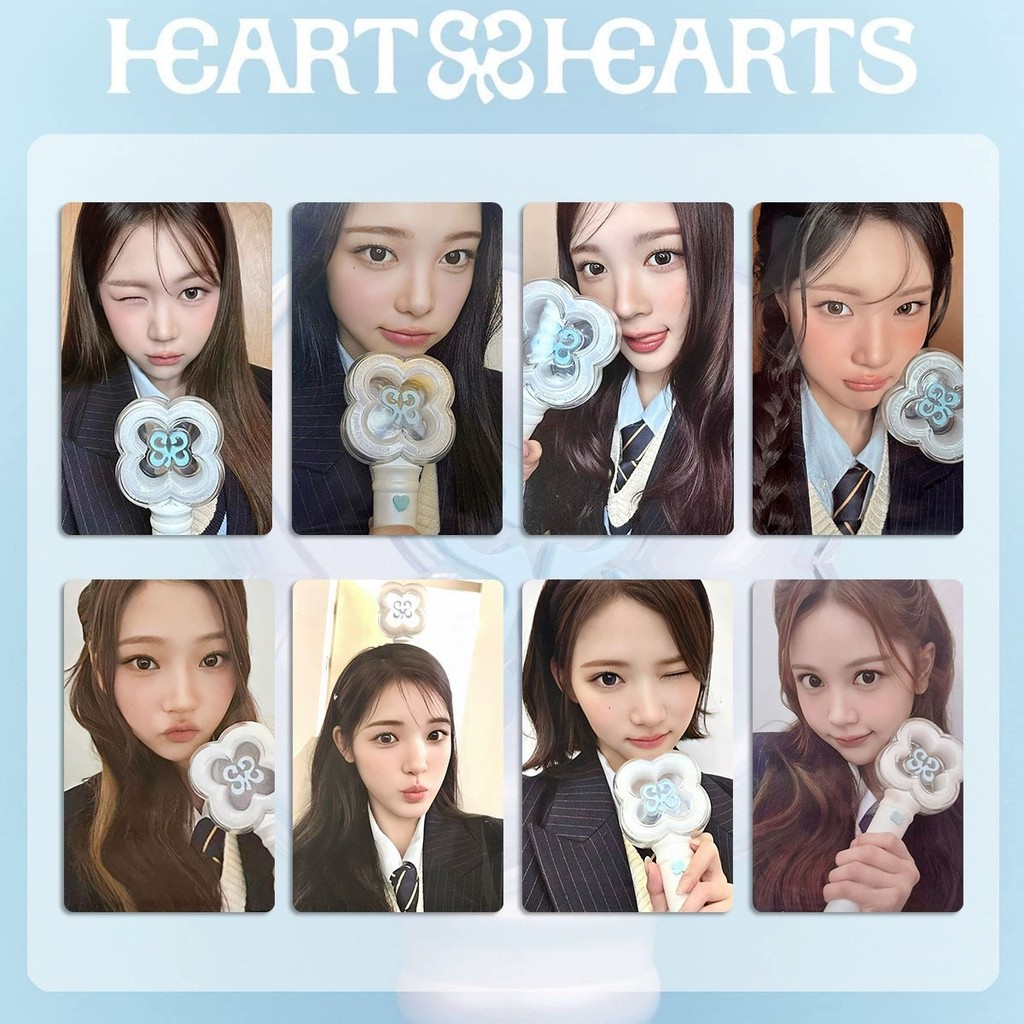 การ์ดวงบัส bus because of you i shine Hearts2Hearts Hearts สาวโคมไฟมือโคมไฟเชียร์การพิมพ์ด้วยตนเอง H
