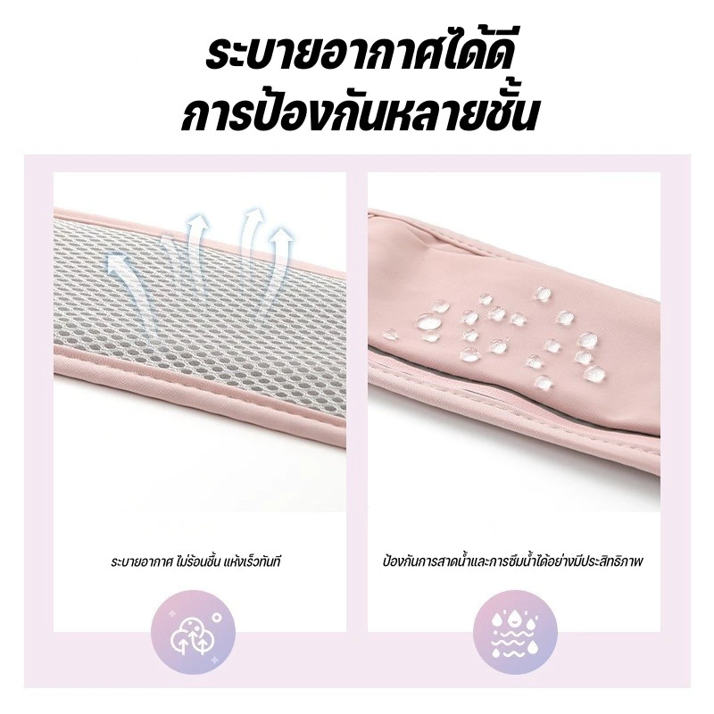 กระเป๋าคาดเอวออกกำลังกาย กันน้ำ มีแถบสะท้อนแสง ใส่โทรศัพท์ได้ thumbnail 7