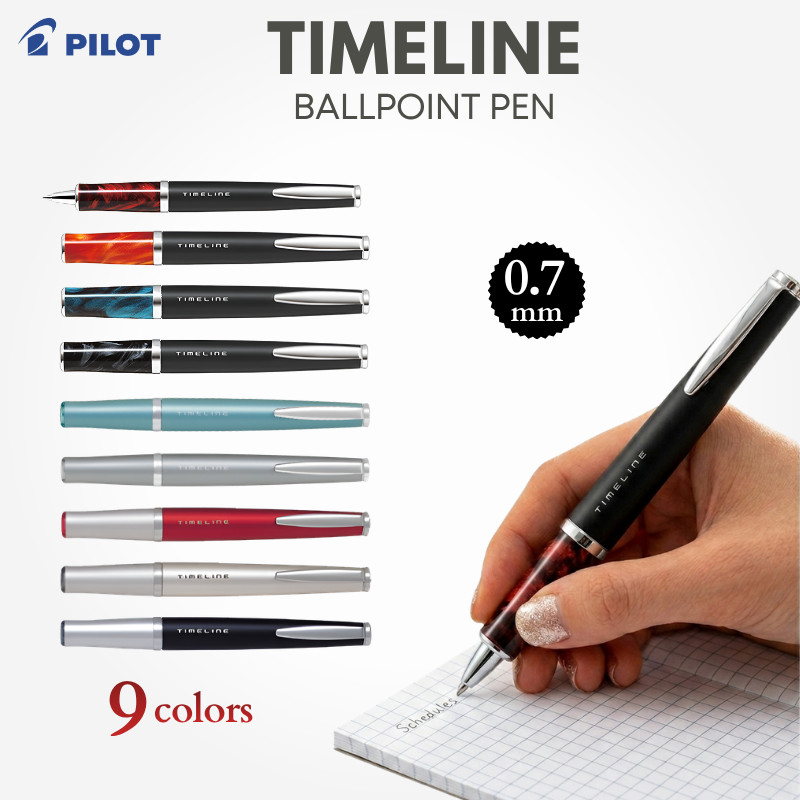 PILOT Timeline Ballpoint Pen 0.7mm Collection