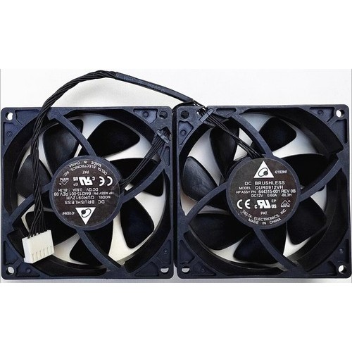 Workstation Z620 Z820 Z840 12VDC พัดลมหลังคู่ Delta QUR0912VH HP 644315-001