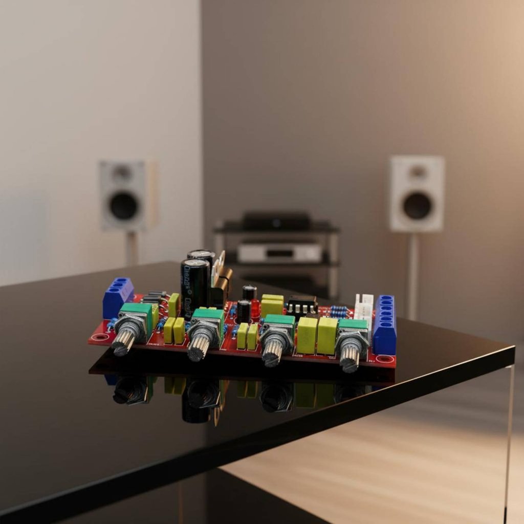 High-Fidelity NE5532 Pre-Amp โมดูลเสียงต่ํา NE5532 Op-Amp Preamp ช่วงความถี่กว้างสําหรับ Electronics