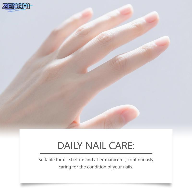 [Zen-t] Nail Cuticle Remover Oil Pen 2 in Ceramic Pusher for Softening Nourishing Damaged Cuticles ท