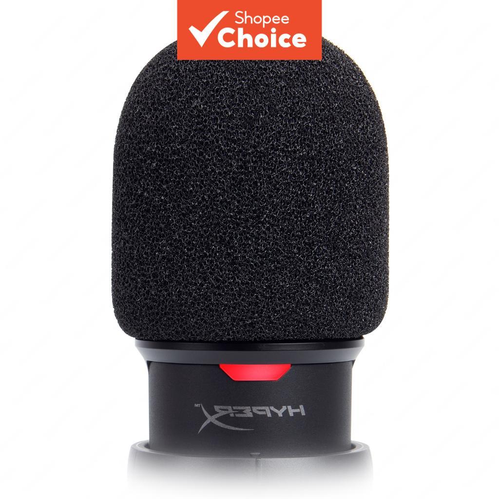 HyperX SoloCast อุปกรณ์กันลมไมโครโฟน - สําหรับไมโครโฟน SoloCast | ลดเสียงรบกวนระดับมืออาชีพ