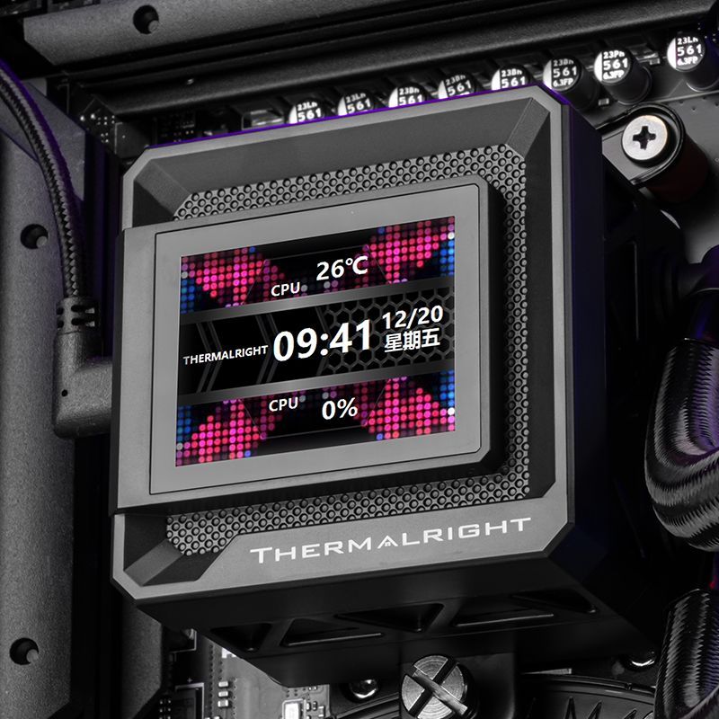[Limin] FROZEN WARFRAME 240 SE ARGB Ice Armor หน้าจอ LCD หม้อน้ําระบายความร้อนด้วยน้ํา 240
