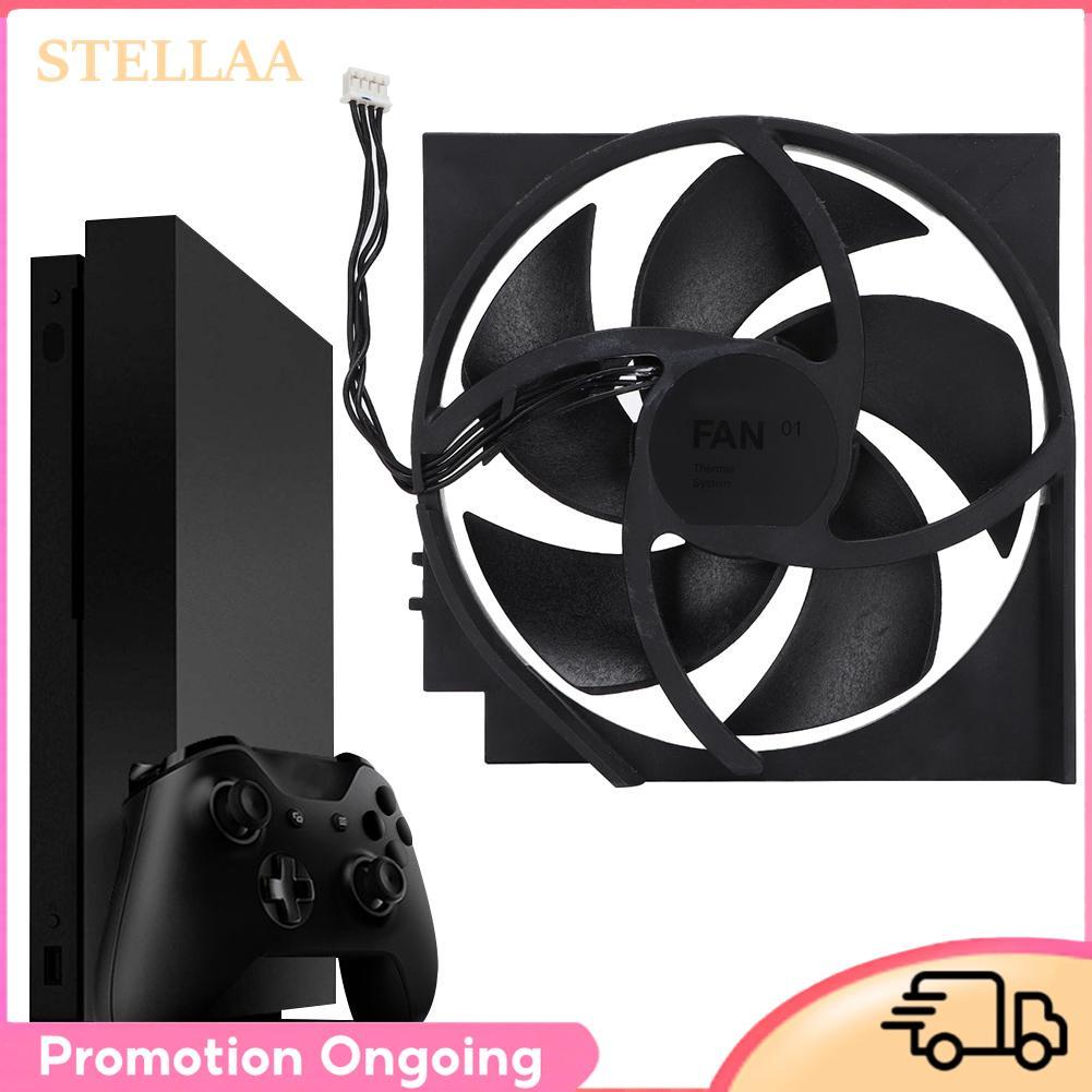 Stellaa พัดลมภายใน Tangxi Cooling 5 ใบมีด 4Pin สำหรับ One S 12.5x12.4x2.3 ซม./4.9x4.9x0.9 นิ้วไขควง