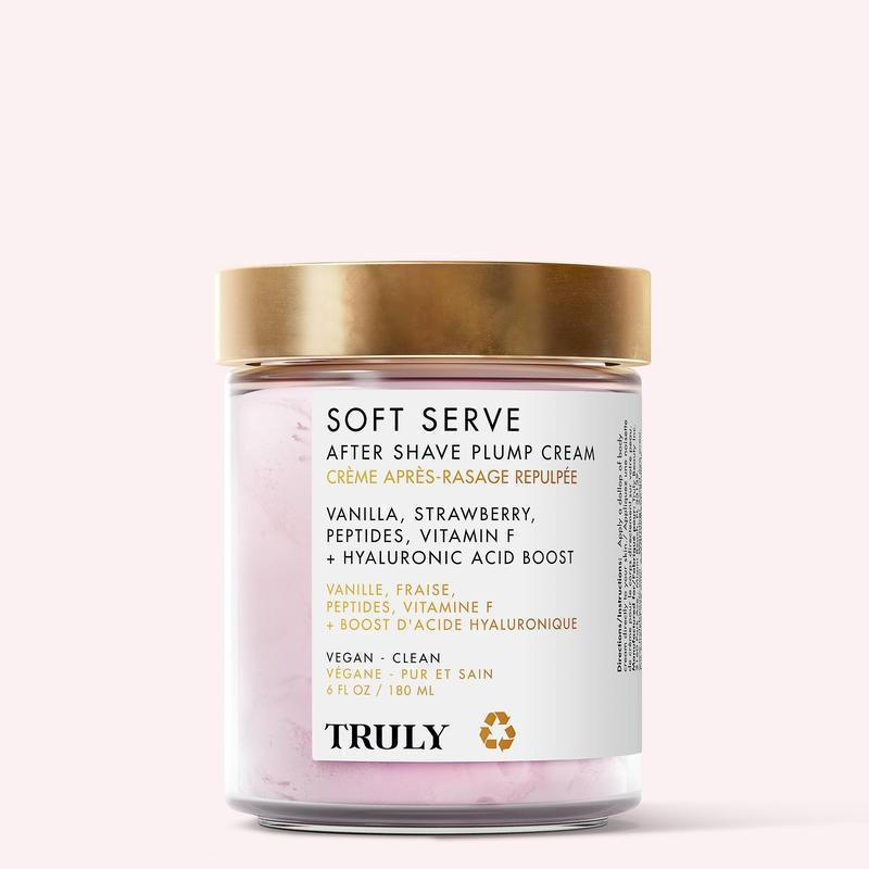 Smooth Aftershave Cream Plump Brightening Strawberry และ Hot Vanilla Flavour