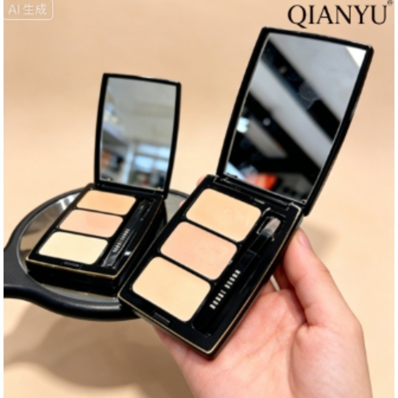 [แนะนําขายดี] MG แนะนําสามสีคอนซีลเลอร์ Palette 2g คอนซีลเลอร์คอนซีลเลอร์ Brightening One Step In-pl