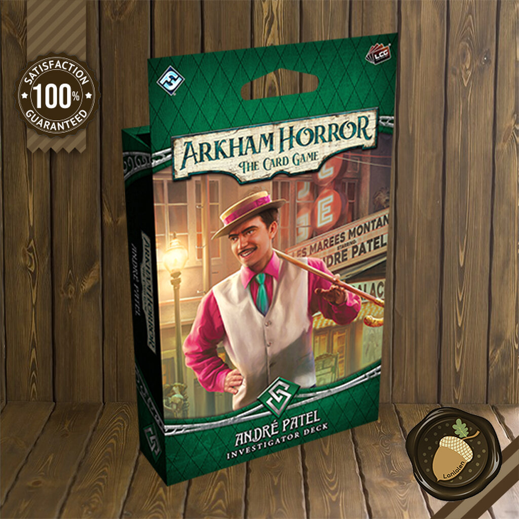 Arkham Horror LCG: Investigator - Andre Patel Board Game ส่วนเสริม บอร์ดเกม