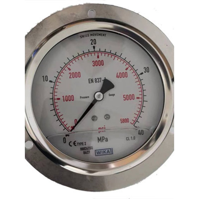 เครื่องวัดความดัน Deka WIKA EN837-1 213.53.100 40MPA เกจวัดไฮดรอลิก G1/2