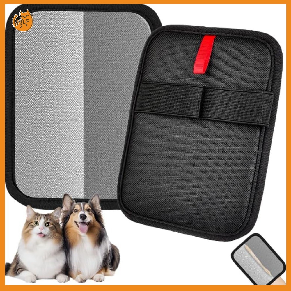 ถุงมือกําจัดขนสัตว์เลี้ยงนํากลับมาใช้ใหม่ได้ Static Fur Remover ทําความสะอาด Mitt สําหรับแมวสุนัขโซฟาพรมเฟอร์นิเจอร์
