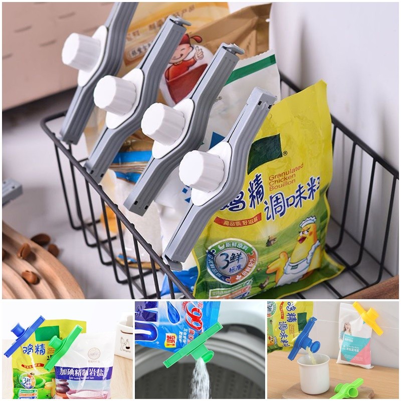 ครัวเรือนเครื่องเทศกระเป๋าคลิปทนทานคลิปปิดผนึกอาหารสําหรับปิดผนึกอาหารและรักษาความสดใหม่เครื่องมือ