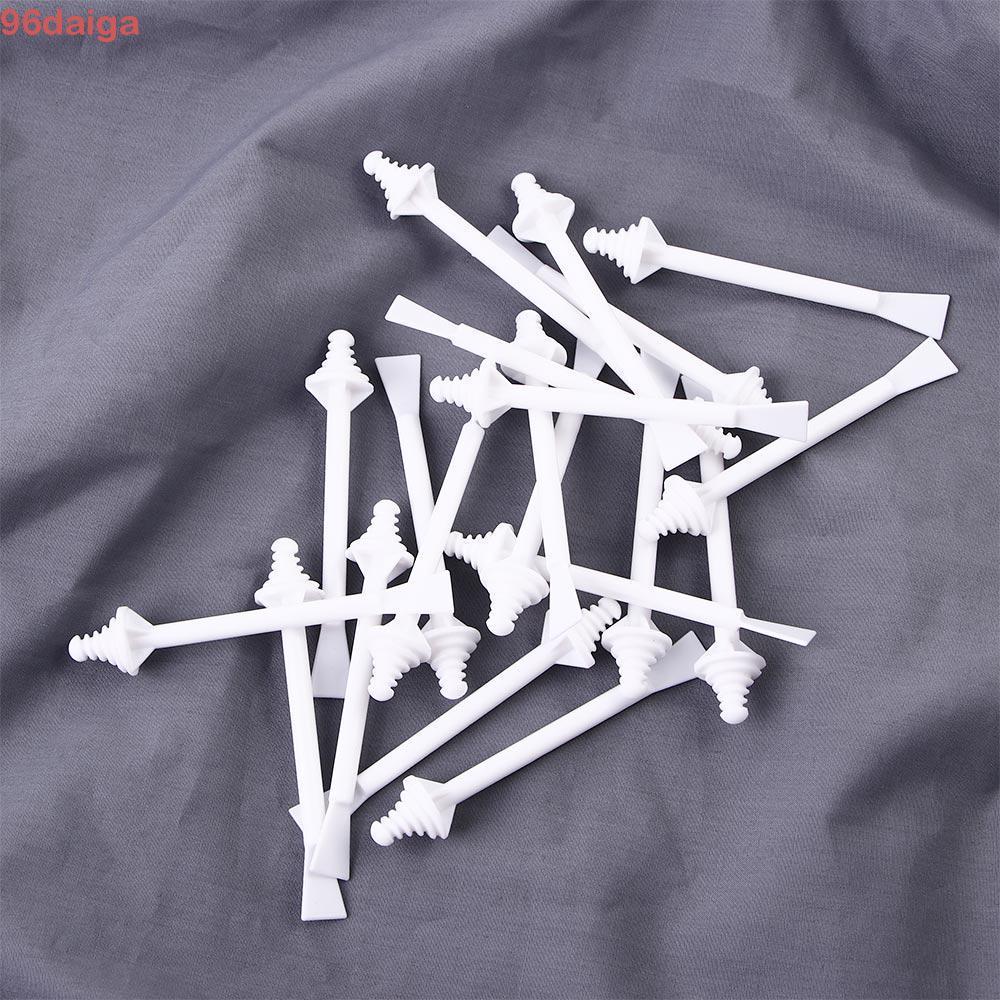 DAIGA Nose Wax Applicator Sticks ผู้ชายกําจัดขนจมูก Nostrail ทําความสะอาดจมูก PP Facial Wax Sticks