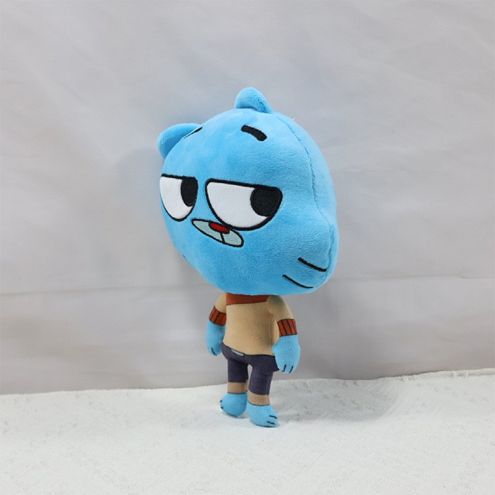Amazing World of Gumball Plush Toy Darwin Anais Cat Bunny Soft Doll Kids Gift