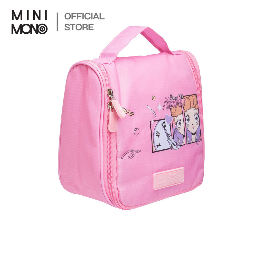 [Elemnt x Mini mono] กระเป๋าใส่อุปกรณ์อาบน้ำยูนิเซ็กส์ ลาย Disney Princess