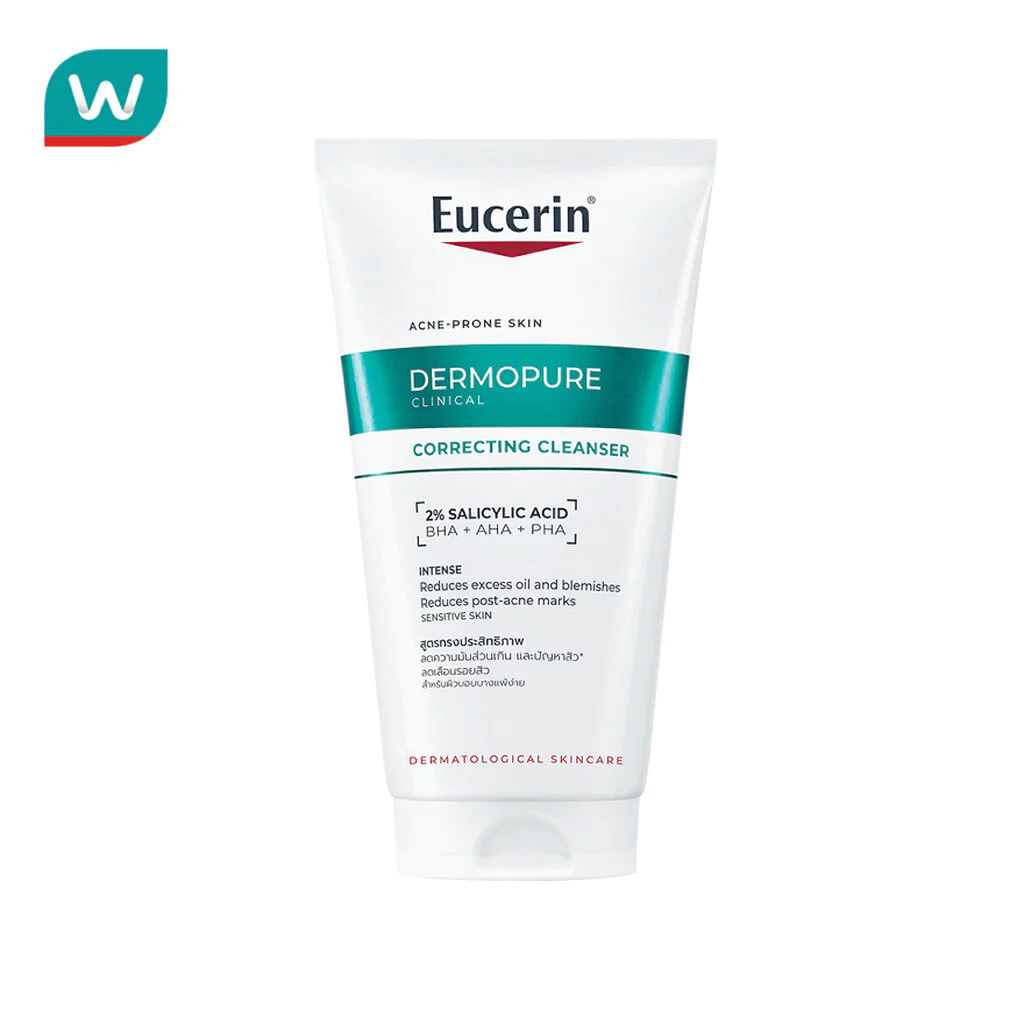 Eucerin ยูเซอริน เดอร์โมเพียว คลินิคอล คอร์เรคติ้ง เจล ทู โฟม 150 มล.