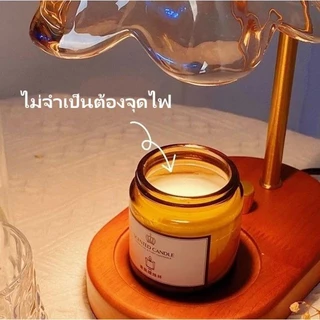 โคมไฟแว็กซ์หอม ของขวัญวันเกิด น้ําหอมวินเทจ ไฟกลางคืน สำหรับอุ่นแว็กซ์ คมไฟละลายเทียนหอม