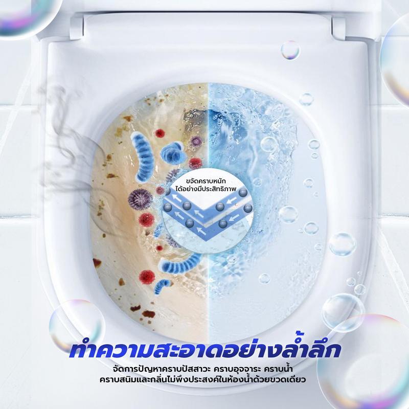 Rabito_ผลิตภัณฑ์ทำความสะอาดกระเบื้อง 2 โหมด (สเปรย์ละออง/โฟม) พลังทำความสะอาดสูง ขจัดคราบฝังลึกใน 2 