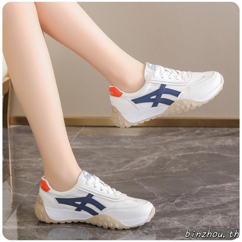 CHERRYMU รุ่นFQ192 รองเท้าผ้าใบนิ่มใส่สบาย [แนะนำบวกเพิ่มจากปกติ 1 เบอร์นะคะ]