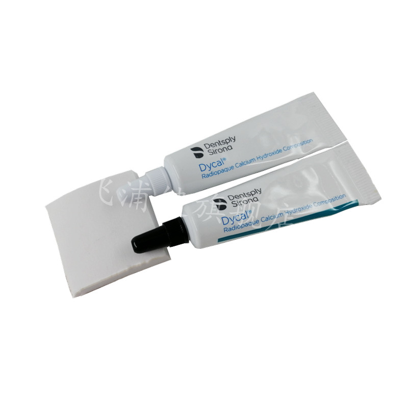 Dycal Dycal Dycal Self-Condensing Calcium Hypoide Direct Cap Marrow และ Indirect Cap Marrow วัสดุทัน