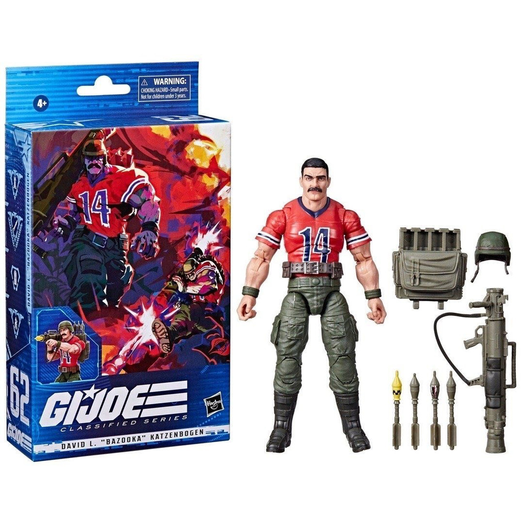 [ในสต็อก] Bazooka Bazooka Bazooka Bazookaยี่ห้อใหม่สีเดิมขนาดหกนิ้วAction Figure Bazooka Bazooka Baz