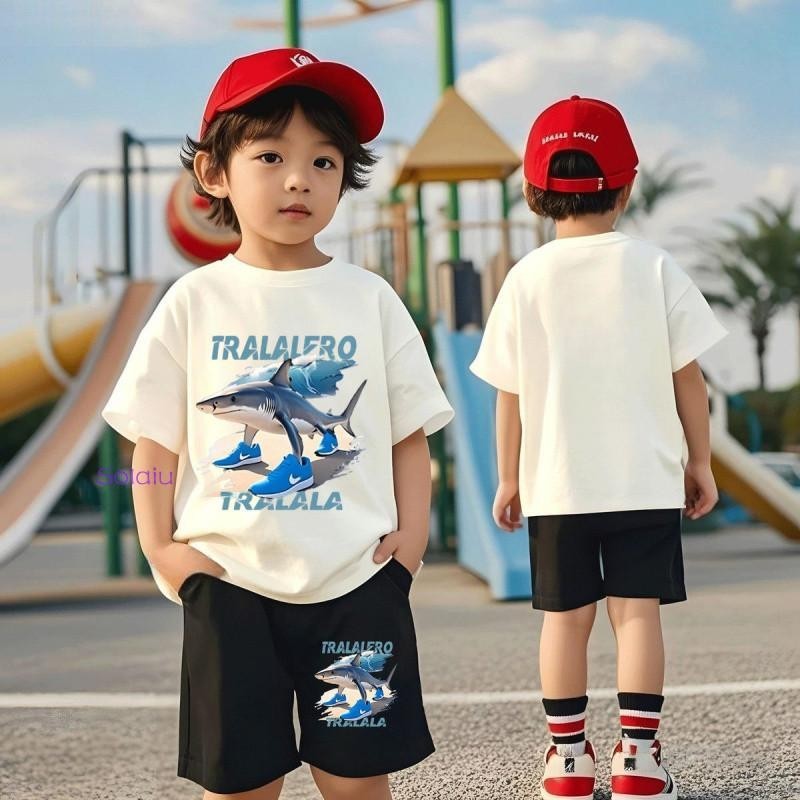 【จัดส่งไทย】2ชิ้น BOBเซ็ตชุดเด็ก เสื้อ+กางเกง ชุดสองชิ้น（จัดส่งจากประเทศไทย）ชุดสูทเด็กชาย ประกอบด้วยเสื้อกับกางเกงขาสั้น - รูปที่ 6