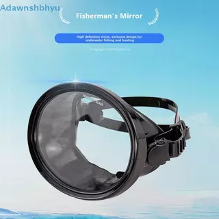Adhyu Oval Snorkel หน้ากากดําน้ํา Spearfishing Mask Panoramic Wide View Goggles กระจกนิรภัยเลนส์แว่นตาดําน้ําสําหรับผู้ใหญ่ TH