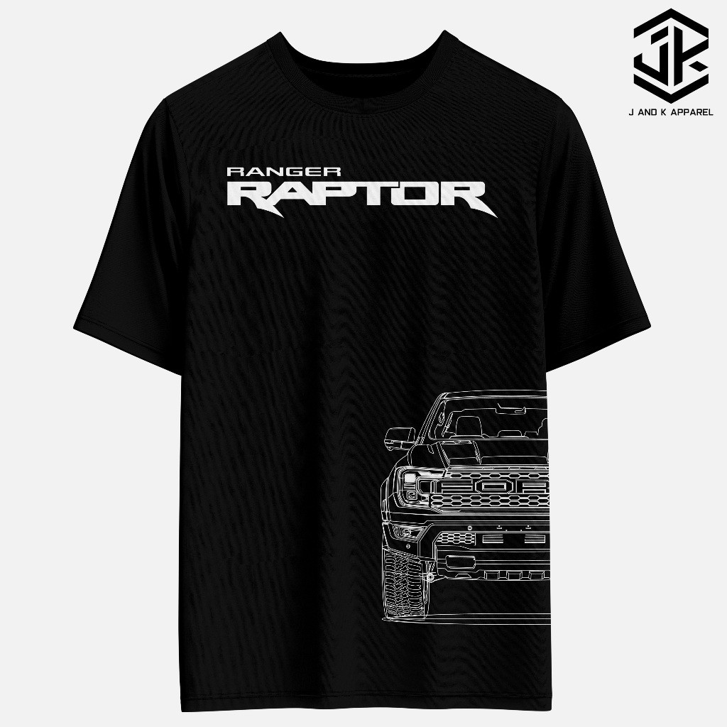 เสื้อดีไซน์ Ford Ranger Raptor Car Lineart V2S-5XL