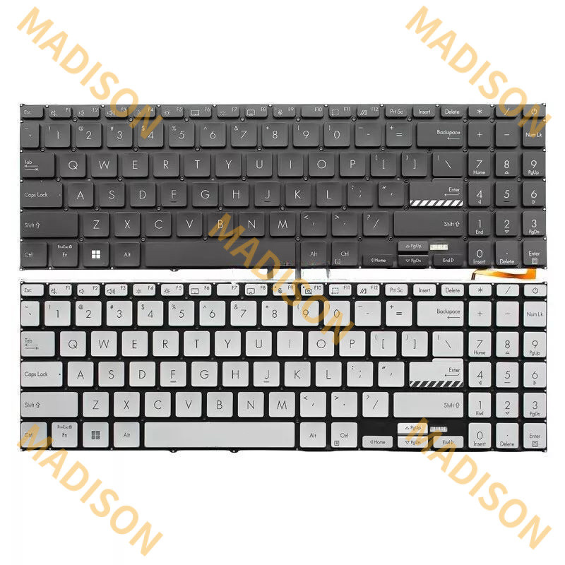 ใหม่สําหรับ Asus VivoBook 15 x1502 x1502za x1502z x1502va b1502cba US backlit คีย์บอร์ด