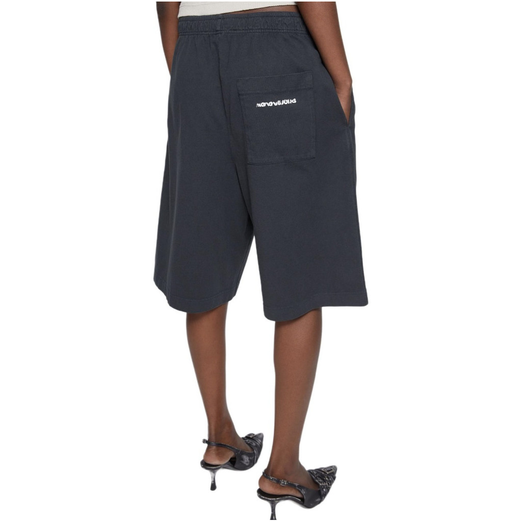 R2OY AC Style Embroidered Letters logo Unisex Loose Washed Vintage Style vintage Five-point Shorts