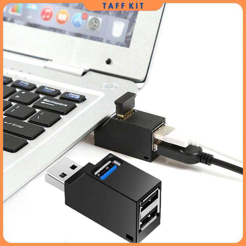 SIFREE Mini USB Hub Super Speed USB 3.0 3 Ports Upward - ZG163