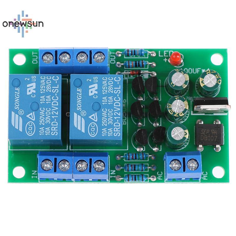 Onew บอร์ดป้องกันลําโพงเสียง Boot Delay DC ชุดปกป้อง DIY Double Channel sun