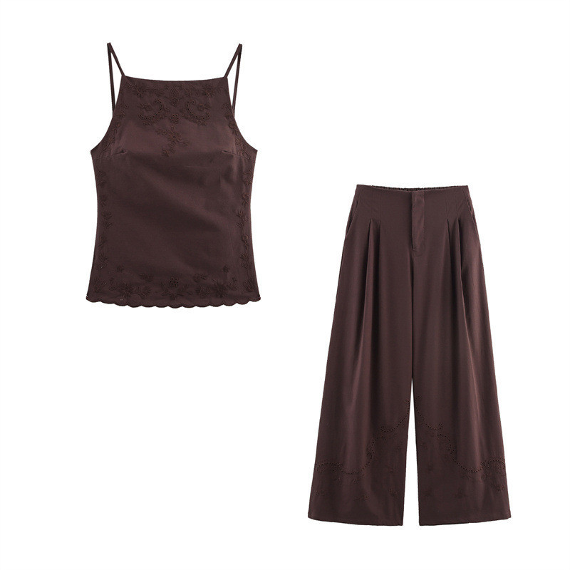 Swana.ss - Nia set (นี-อา) ทั้งชุด (XS-2XL) ชายเสื้อมี Tag swana เสื้อผูกคอ + กางเกงขายาว