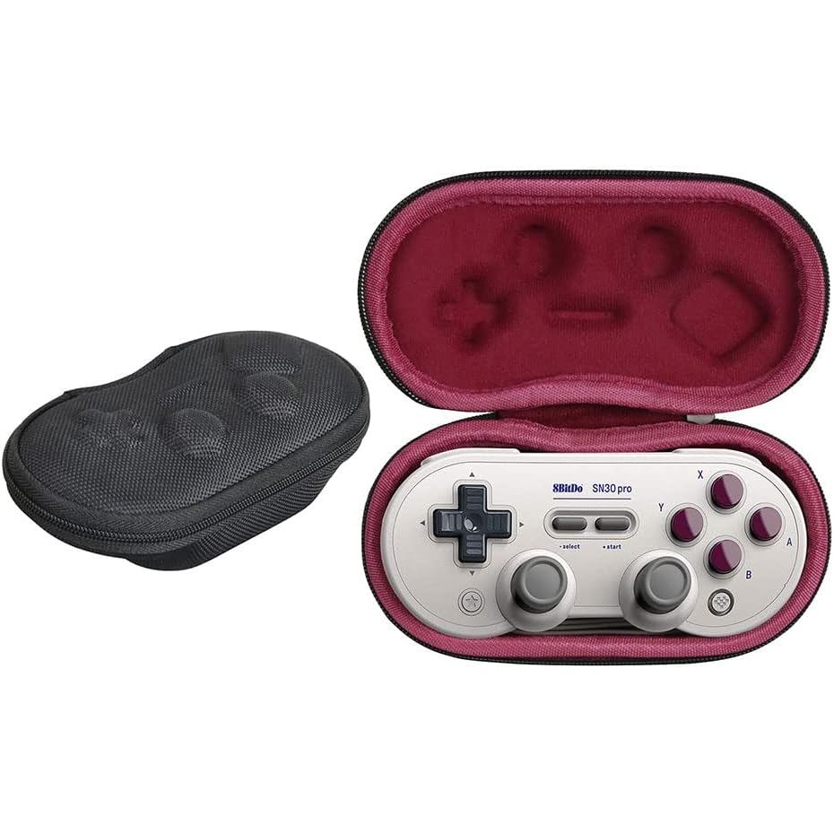 Hermitshell Hard Travel Case สําหรับเกมแพดบลูทูธ 8Bitdo Sn30 Pro (SN30PRO-GB)